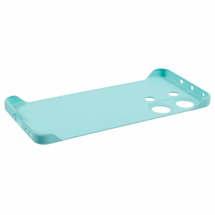 For OnePlus Ace 2V / Nord 3 5G Case Hard PC Frameless Phone Cover Skin-Touch Precise Lens Cutout - Baby Blue