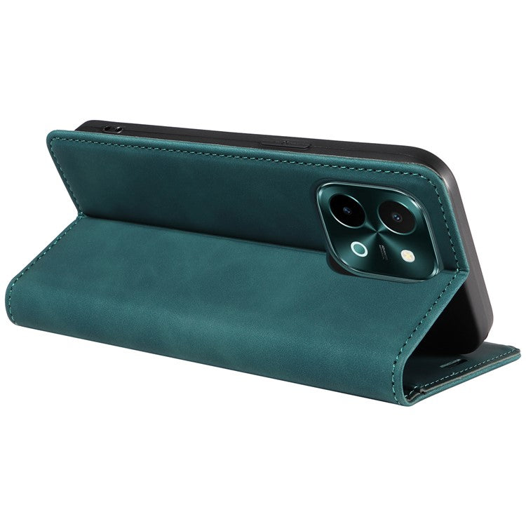 BETOPNICE 003 For vivo Y28 4G / iQOO Z9x 5G Case RFID Blocking Leather Phone Cover - Green