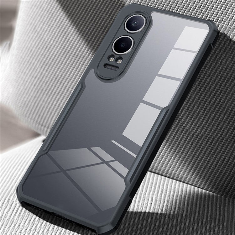 XUNDD For OnePlus Nord CE4 Lite 5G / Oppo K12x 5G (China) Case Acrylic + TPU Anti-Scratch Phone Cover Corner Protection