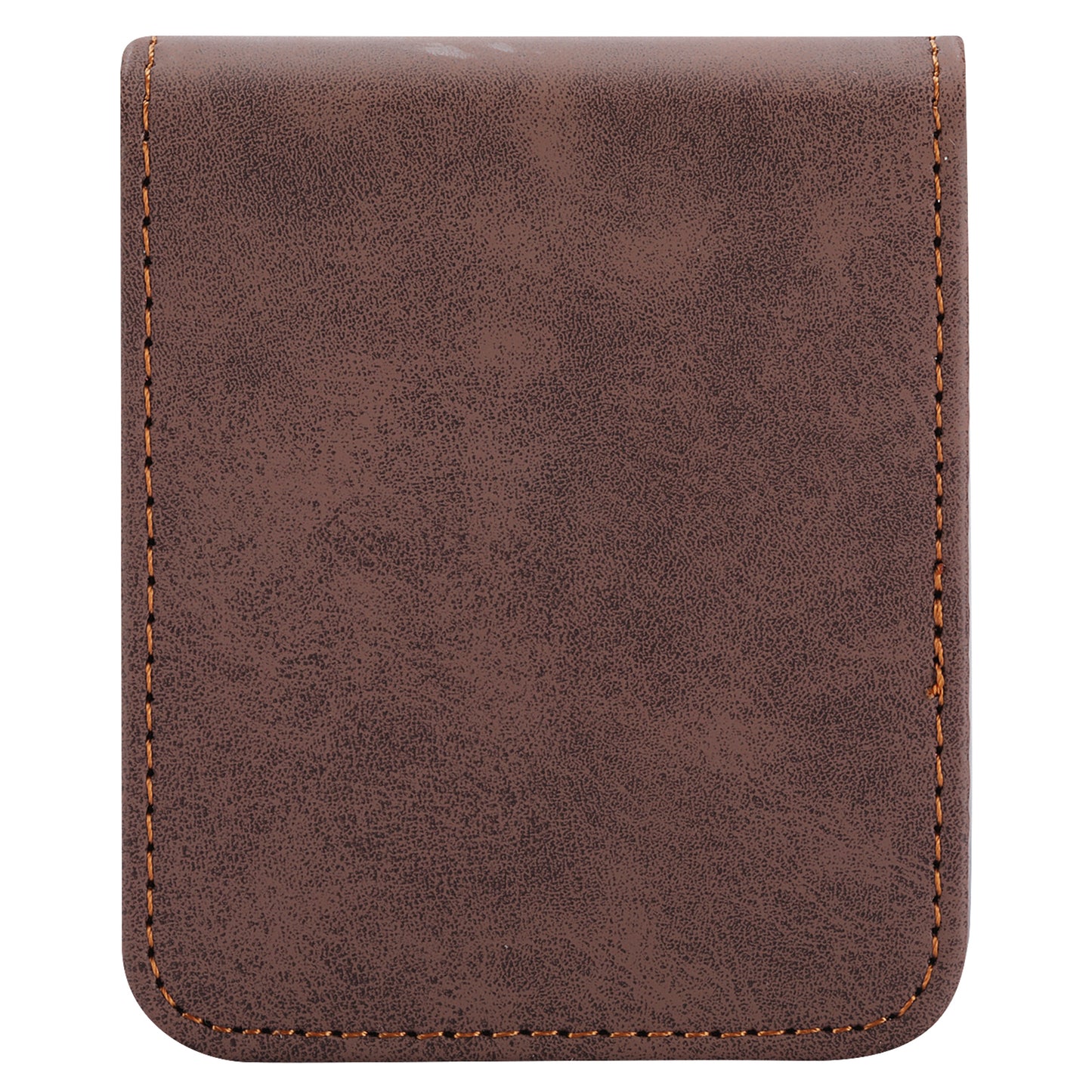 DF-05 For Samsung Galaxy Z Flip6 5G Case PU Leather Magnetic Closure Phone Cover - Brown