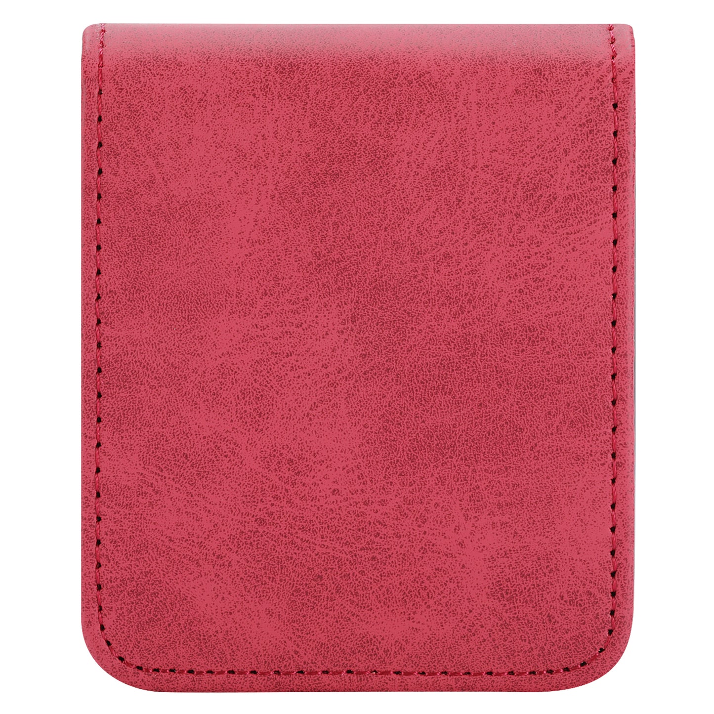 DF-05 For Samsung Galaxy Z Flip6 5G Case PU Leather Magnetic Closure Phone Cover - Red