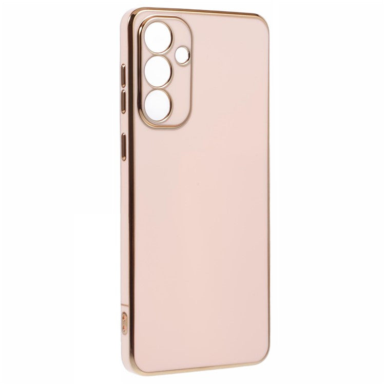 For Samsung Galaxy M55 5G  /  C55 5G  /  F55 5G Case Glossy 6D Electroplating TPU Phone Cover - Pink