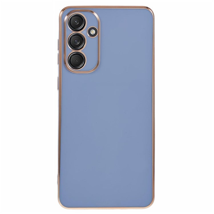 For Samsung Galaxy M55 5G  /  C55 5G  /  F55 5G Case Glossy 6D Electroplating TPU Phone Cover - Blue