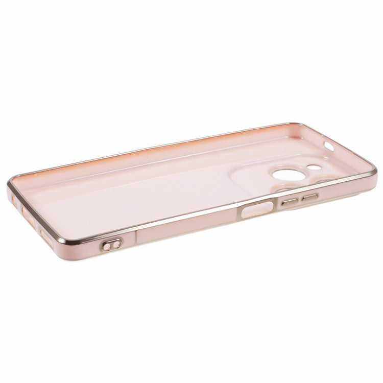 For Infinix Hot 40 / Hot 40 Pro / TECNO Spark 20 Pro Case 6D Electroplating Protective TPU Phone Cover - Pink