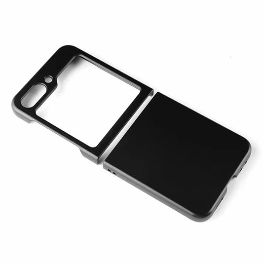 For Samsung Galaxy Z Flip6 5G Case Hard PC Phone Cover Two-Piece Design - Black