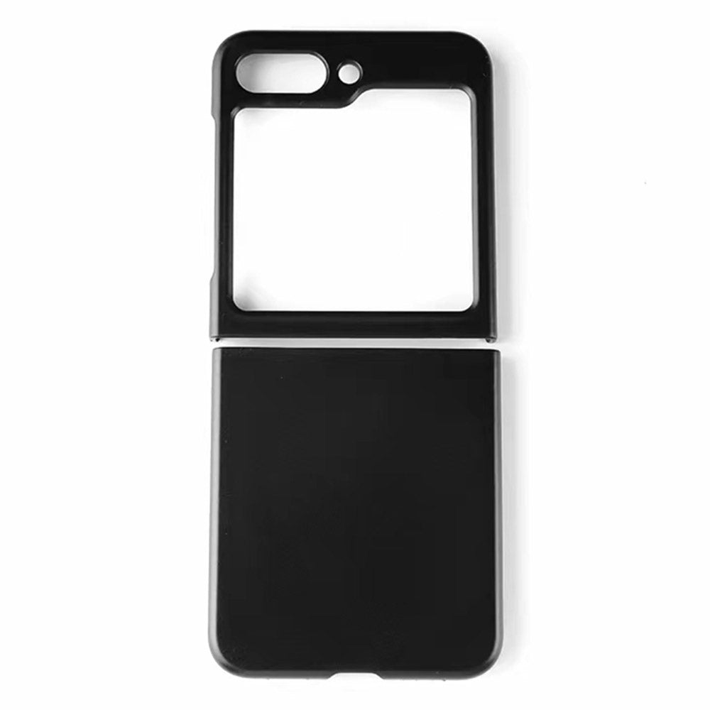 For Samsung Galaxy Z Flip6 5G Case Hard PC Phone Cover Two-Piece Design - Black