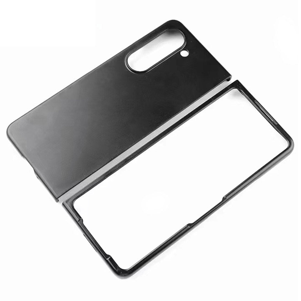 For Samsung Galaxy Z Fold6 5G Case Hard PC Two-Piece Design Folding Phone Cover - Black