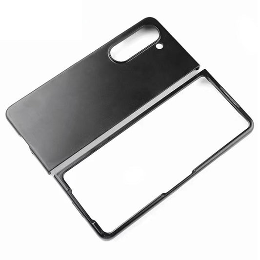 For Samsung Galaxy Z Fold6 5G Case Hard PC Two-Piece Design Folding Phone Cover - Black