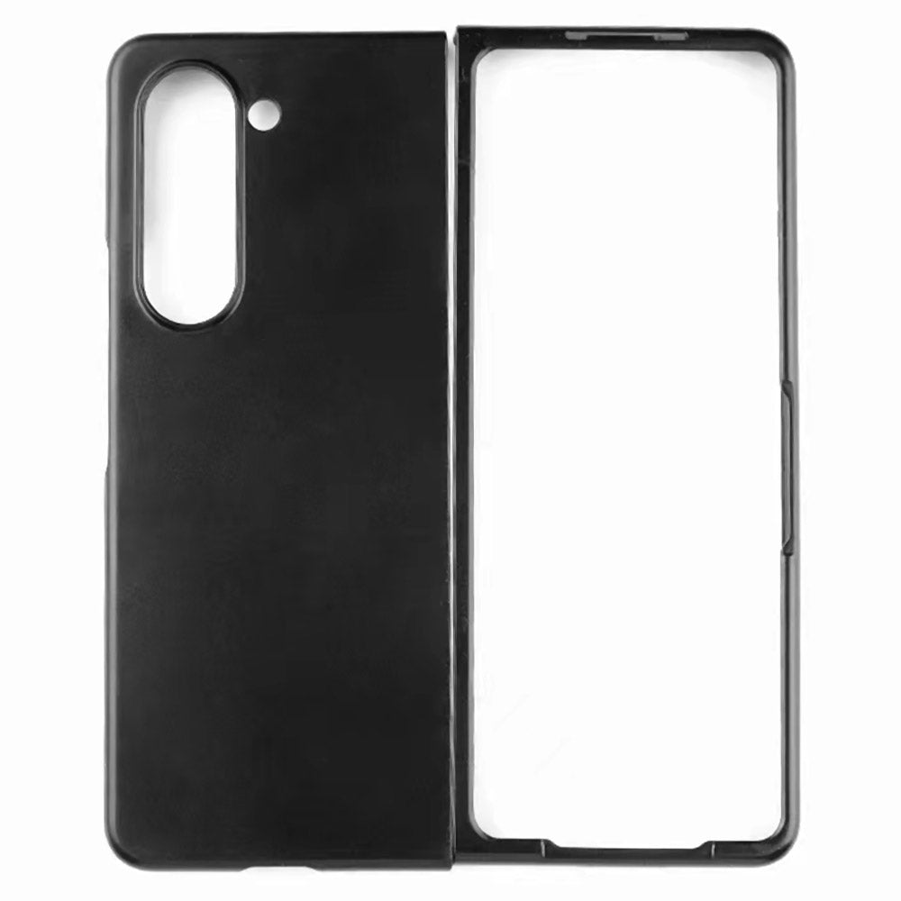 For Samsung Galaxy Z Fold6 5G Case Hard PC Two-Piece Design Folding Phone Cover - Black