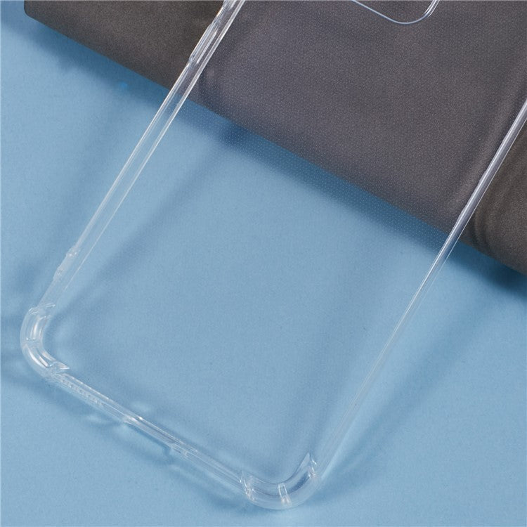 For vivo iQOO Z9 5G Clear Case Enhanced Four Corner TPU Phone Cover 
