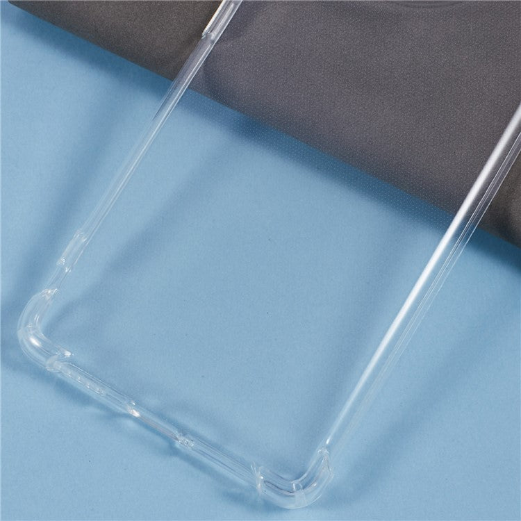 For vivo V30e 5G Case Enhanced Four Corner Clear TPU Phone Cover 