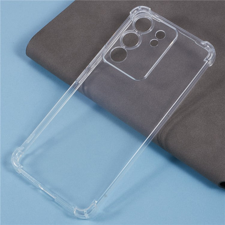 For vivo V30 Lite 5G TPU Cover Reinforced Four Corner Drop-Proof Clear Phone Case