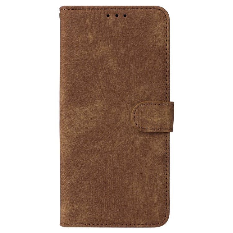 For TECNO Pova 6 Neo Case RFID Blocking PU Leather Wallet Stand Phone Cover - Brown
