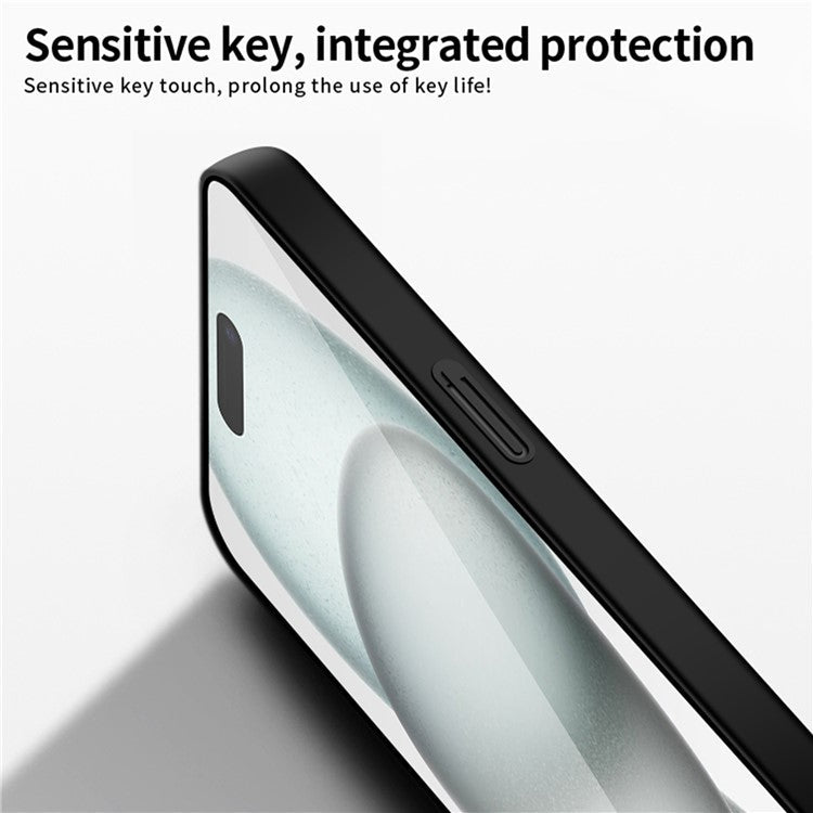 MOFI Shield Matte Series for iPhone 16 Case Ultra Slim PC Protective Cover - Rose Gold