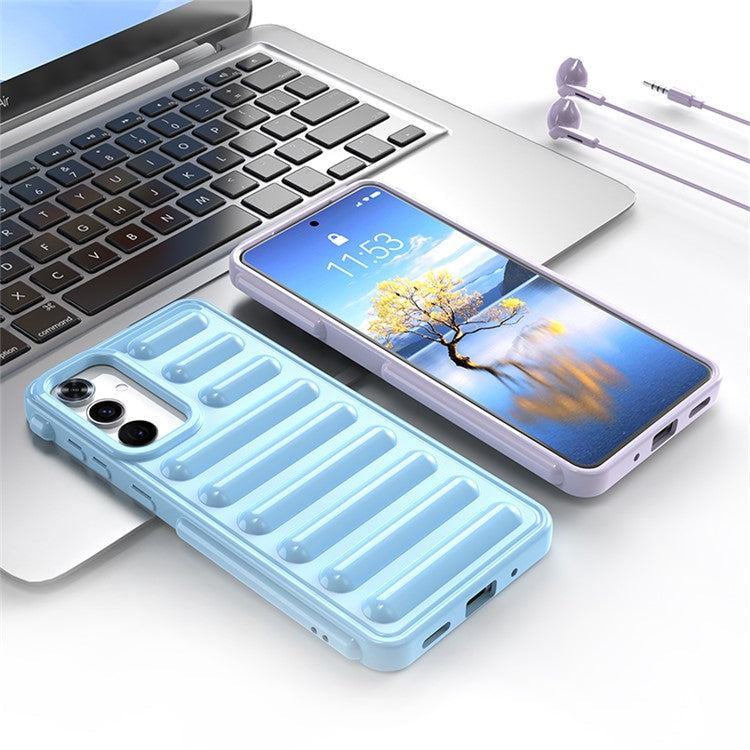 Capsule Series for Samsung Galaxy M55 5G / C55 5G / F55 5G TPU Phone Case Drop Protection Mobile Phone Cover - Green