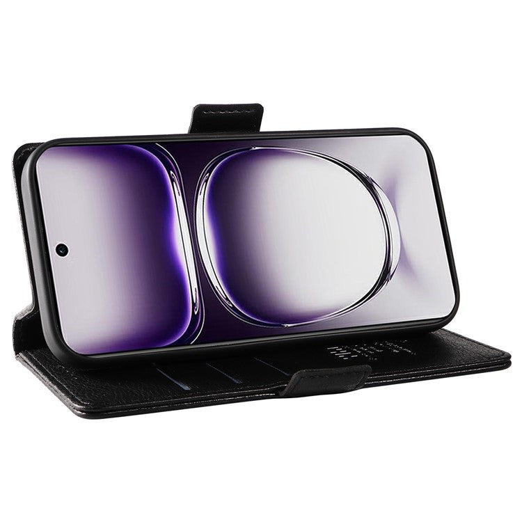 YIKATU YK-007 For Oppo Reno12 5G (Global) Phone Case Anti-Drop PU Leather Stand Wallet Cover - Sapphire