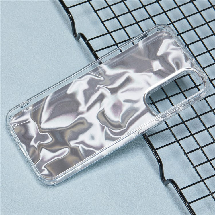 YX Series For Samsung Galaxy A54 5G Case IMD Pattern Soft TPU Back Cover - Water Ripple