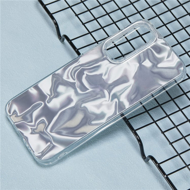 YX Series For Samsung Galaxy A54 5G Case IMD Pattern Soft TPU Back Cover - Water Ripple