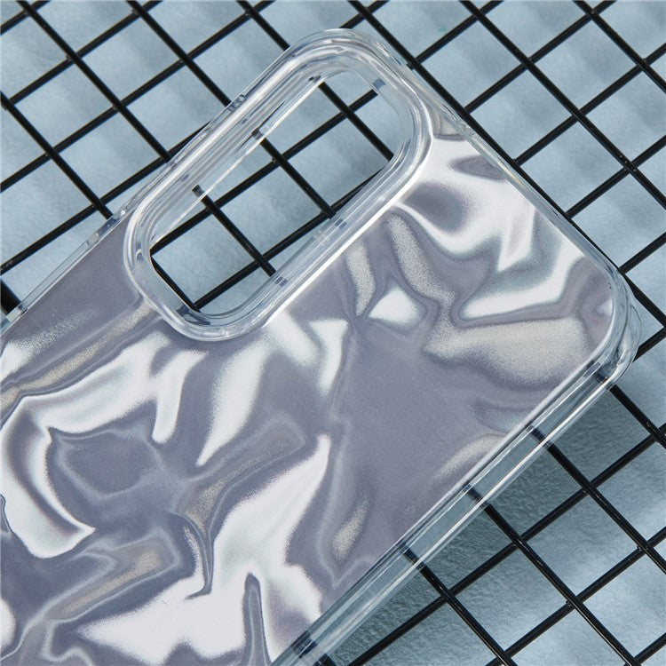 YX Series For Samsung Galaxy A54 5G Case IMD Pattern Soft TPU Back Cover - Water Ripple