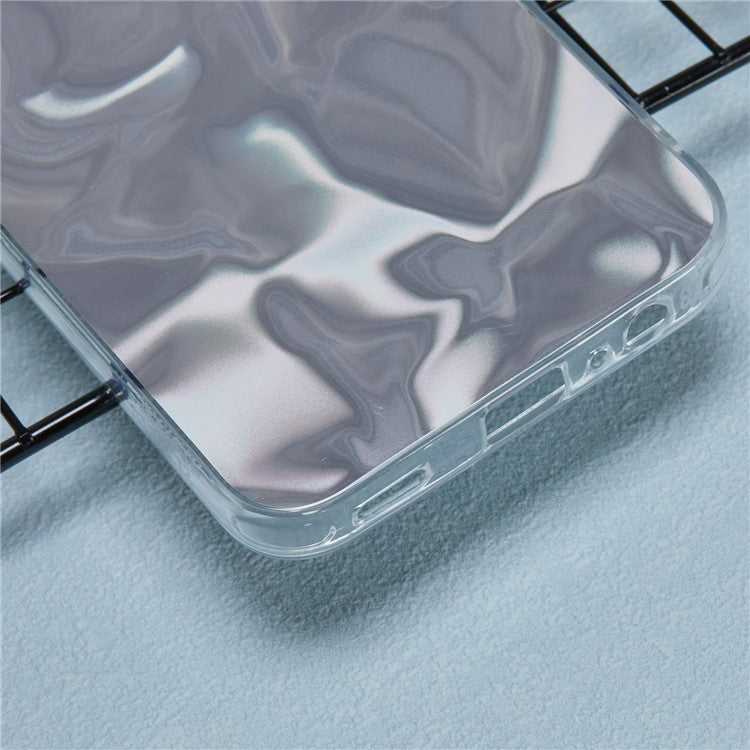 YX Series For Samsung Galaxy A54 5G Case IMD Pattern Soft TPU Back Cover - Water Ripple