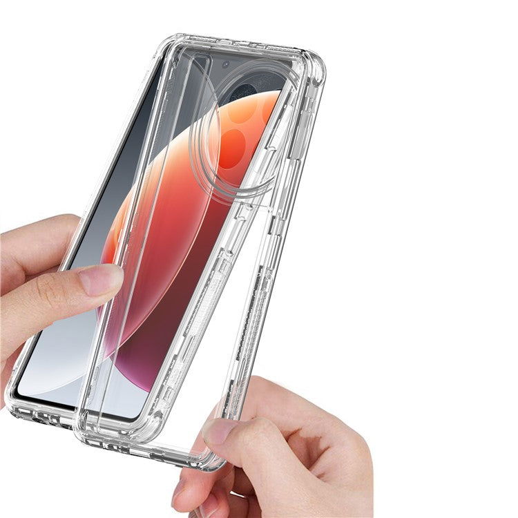 For TECNO Camon 30 4G / 5G Clear Case Acrylic+TPU Protective Phone Cover