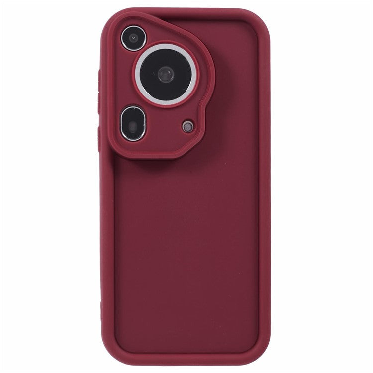 For Huawei Pura 70 Ultra Case Thickened TPU Camera Protection Phone Cover - Red