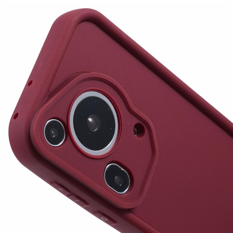 For Huawei Pura 70 Ultra Case Thickened TPU Camera Protection Phone Cover - Red