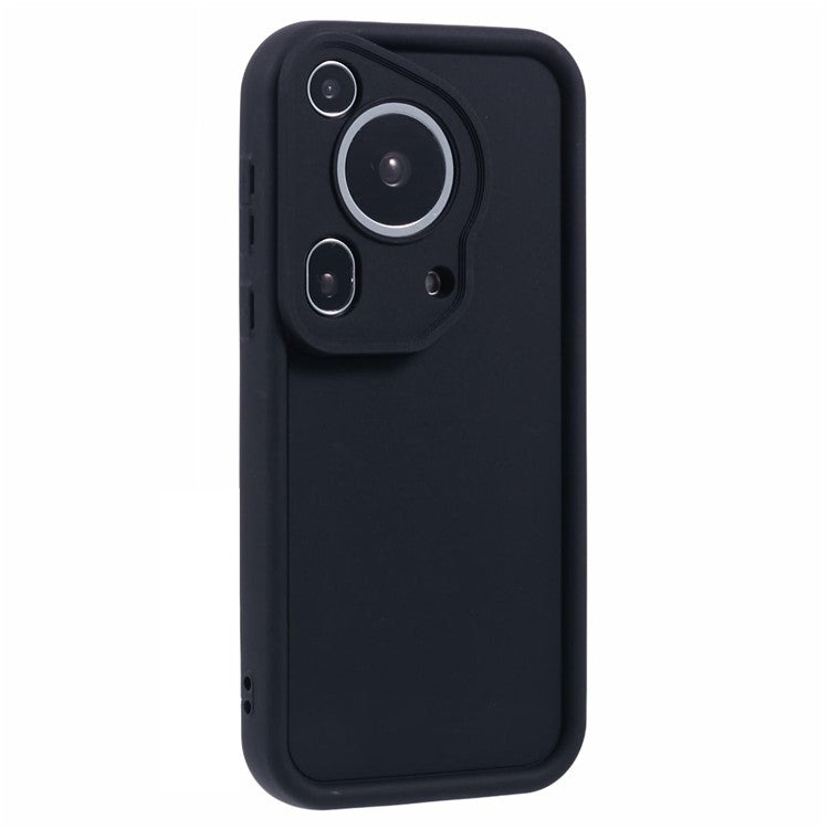 For Huawei Pura 70 Ultra Case Thickened TPU Camera Protection Phone Cover - Black