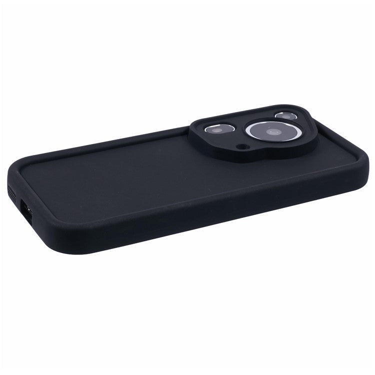 For Huawei Pura 70 Ultra Case Thickened TPU Camera Protection Phone Cover - Black