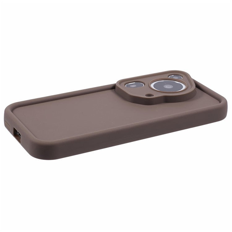 For Huawei Pura 70 Ultra Case Thickened TPU Camera Protection Phone Cover - Brown