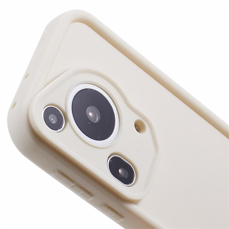 For Huawei Pura 70 Ultra Case Thickened TPU Camera Protection Phone Cover - Beige
