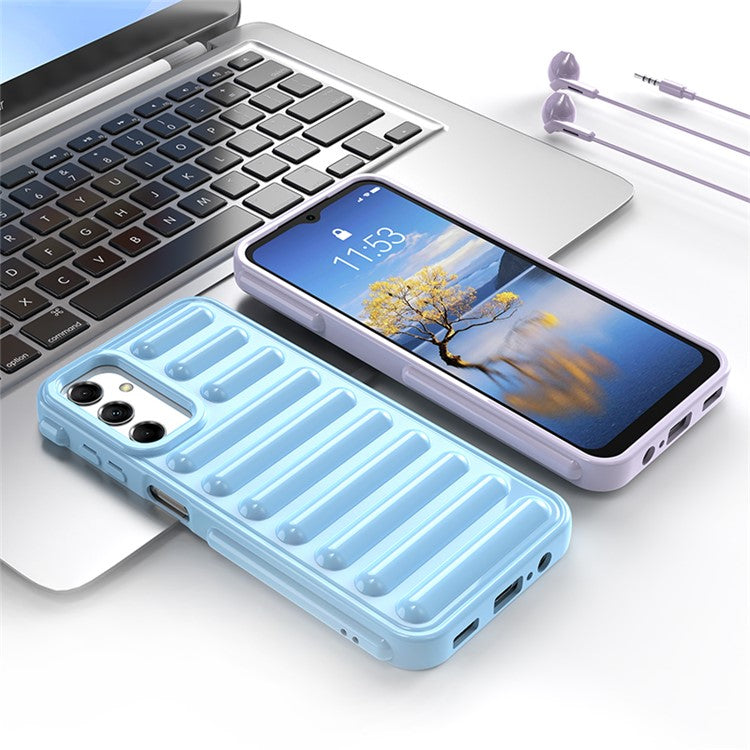 Capsule Series for Samsung Galaxy F14 5G  /  M14 5G Case TPU Anti-Drop Cell Phone Cover - Transparent