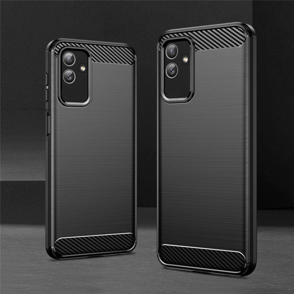 For Samsung Galaxy M13 5G / A13 4G / A13 5G / A04s 4G (164.7 x 76.7 x 9.1 mm) TPU Phone Case - Black