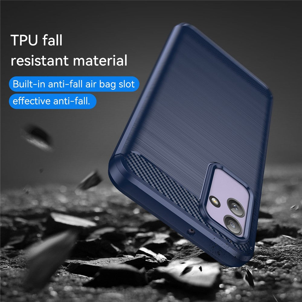 For Samsung Galaxy M13 5G / A13 4G / A13 5G / A04s 4G (164.7 x 76.7 x 9.1 mm) TPU Phone Case - Blue