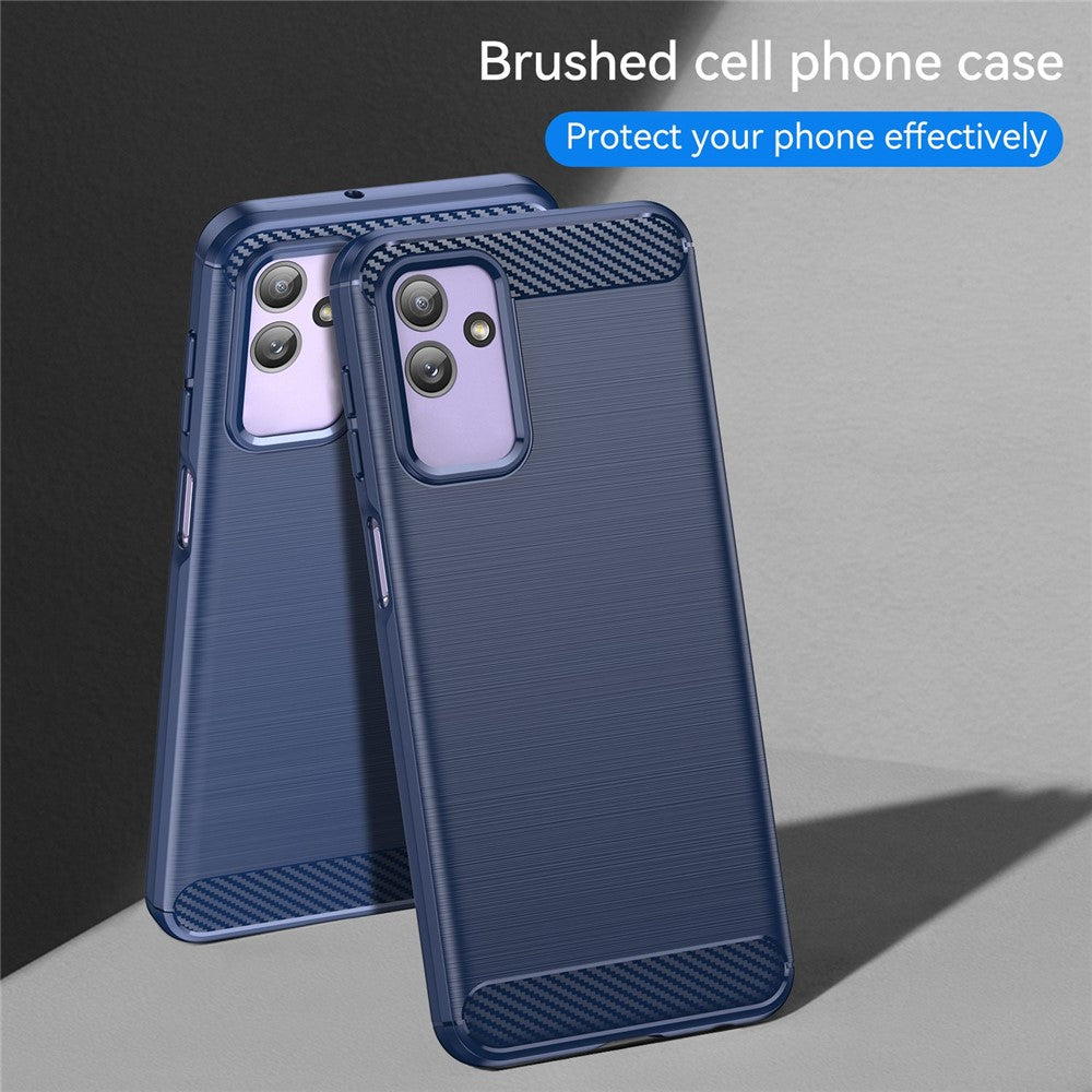For Samsung Galaxy M13 5G / A13 4G / A13 5G / A04s 4G (164.7 x 76.7 x 9.1 mm) TPU Phone Case - Blue