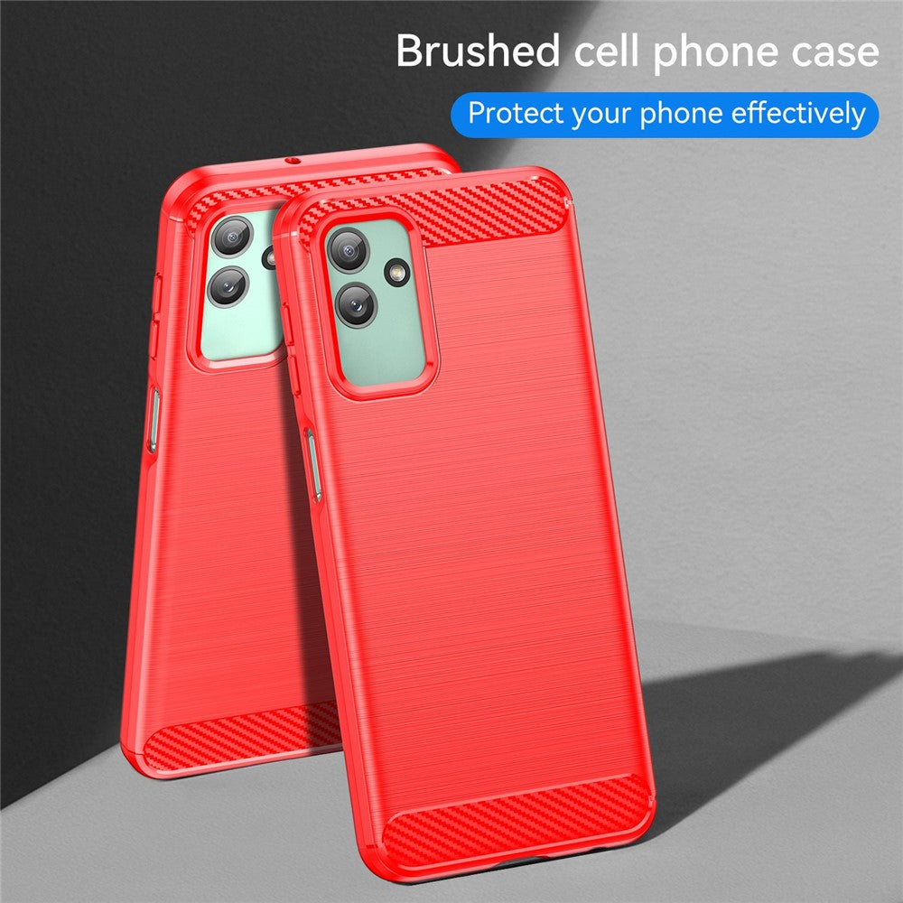For Samsung Galaxy M13 5G / A13 4G / A13 5G / A04s 4G (164.7 x 76.7 x 9.1 mm) TPU Phone Case - Red