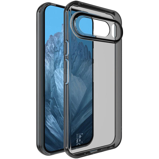 IMAK UX-5 Series For Google Pixel 9 Pro XL Case Anti-scratch TPU Phone Cover - Transparent Black