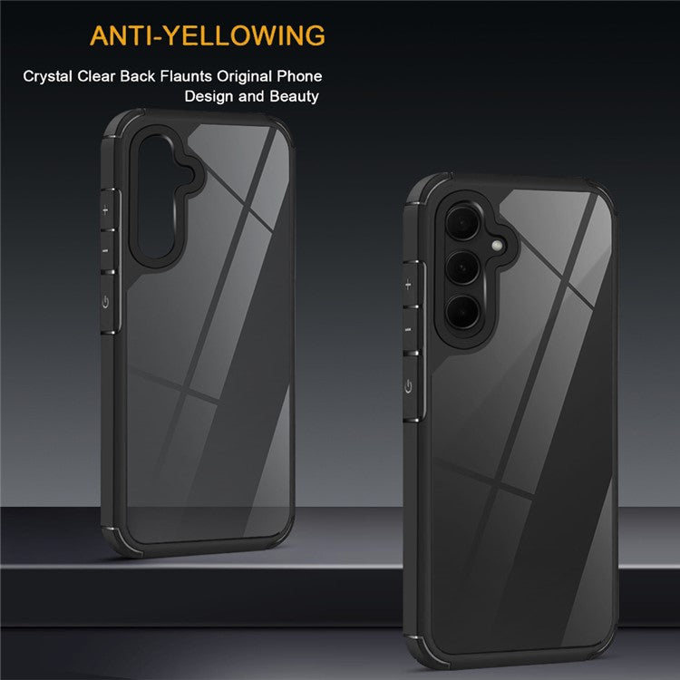 For Samsung Galaxy A55 5G Case Drop Protection PC+TPU Phone Back Cover