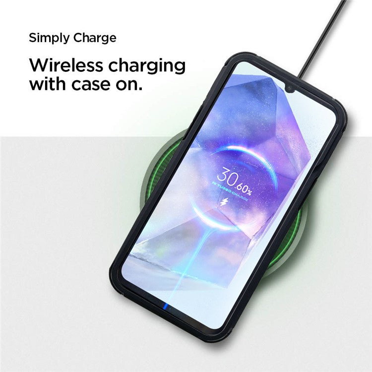For Samsung Galaxy A55 5G Case Drop Protection PC+TPU Phone Back Cover