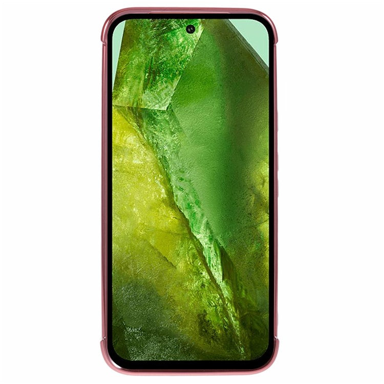 For Google Pixel 8a Case Love Heart TPU Shockproof Protective Phone Cover - Pink