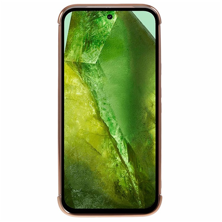 For Google Pixel 8a Case Love Heart TPU Shockproof Protective Phone Cover - Ivory White