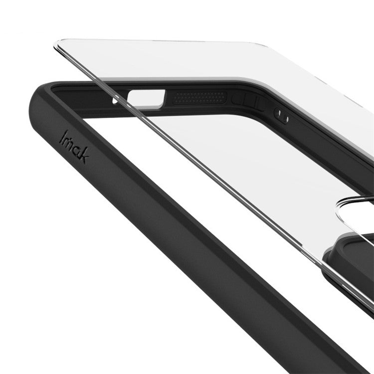 IMAK UX-9A Series for Motorola Moto X50 Ultra 5G / Edge 50 Ultra 5G Case Clear TPU+PC Phone Cover