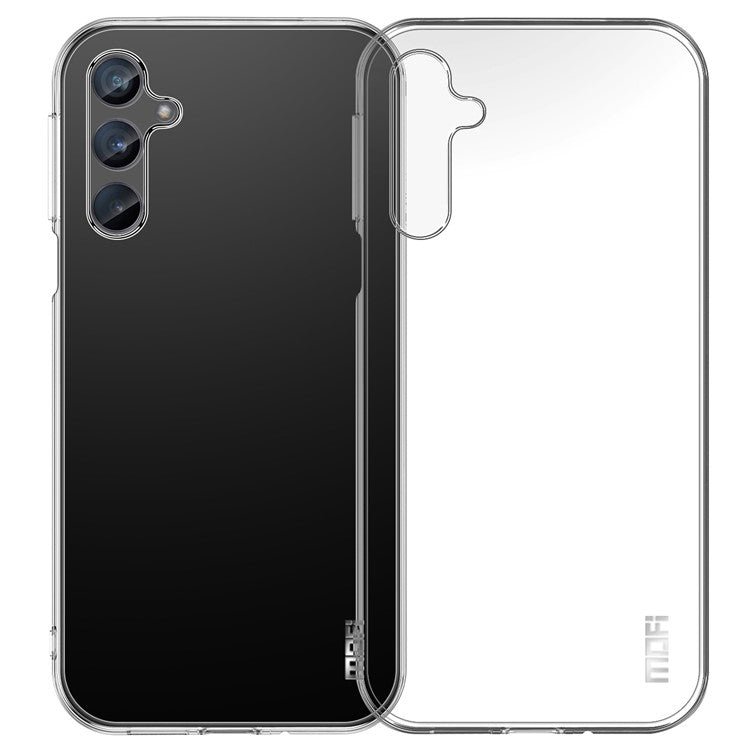 MOFI For Samsung Galaxy M35 5G Case Transparent TPU Protective Phone Cover