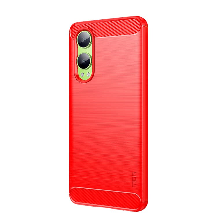 MOFI JK TPU Series-1 For OnePlus Nord CE4 Lite 5G / Oppo K12x 5G (China) TPU Case Protective Phone Cover - Red