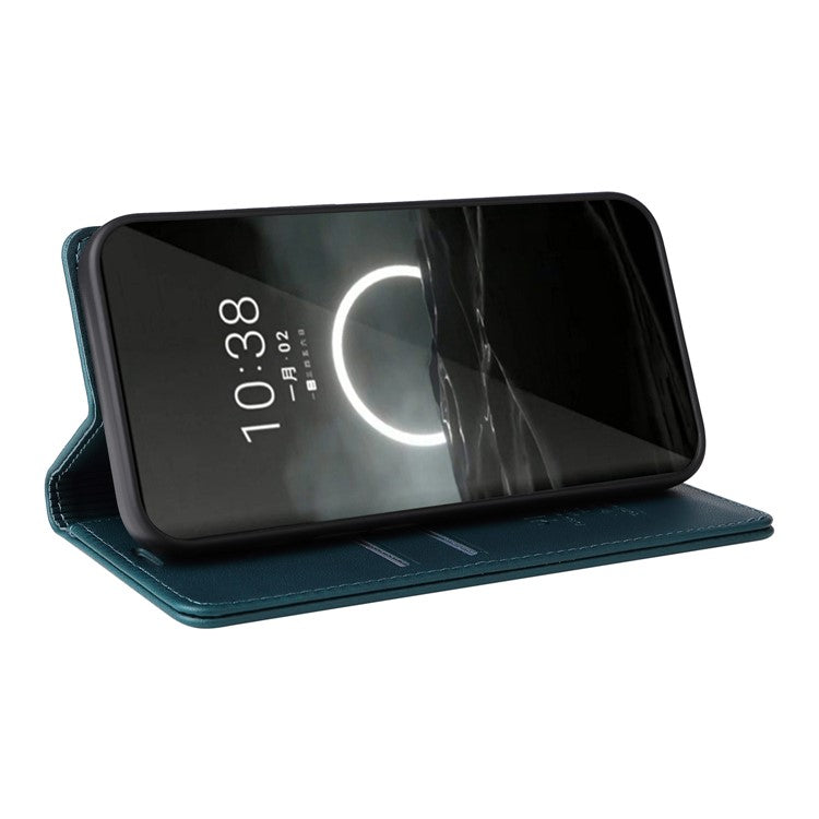 YIKATU YK-001 For Huawei Pura 70 Case Leather Phone Cover Card Slot Stand Strong Magnetic - Green