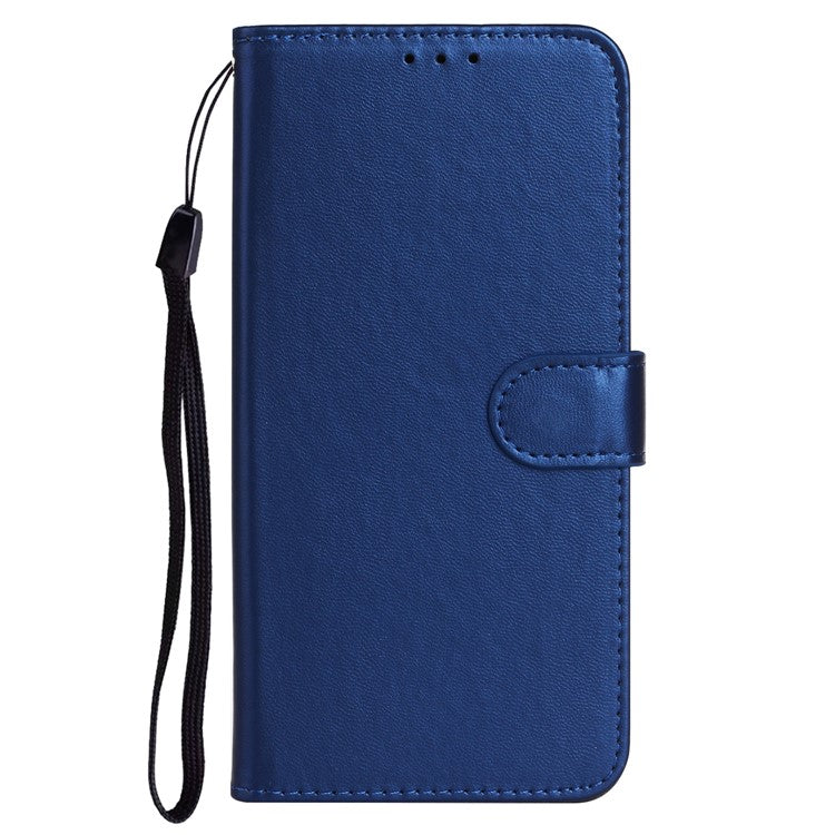 For Google Pixel 8a Case Wallet Style Flip Leather Phone Cover Card Holder - Blue