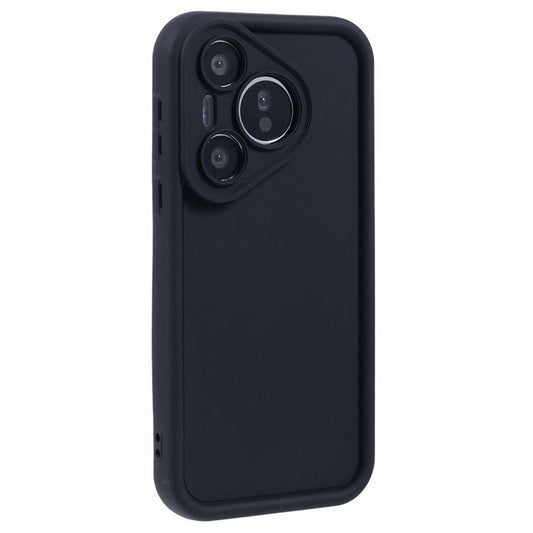 For Huawei Pura 70 Phone Case Thickened Anti-Scratch TPU Phone Cover - Black