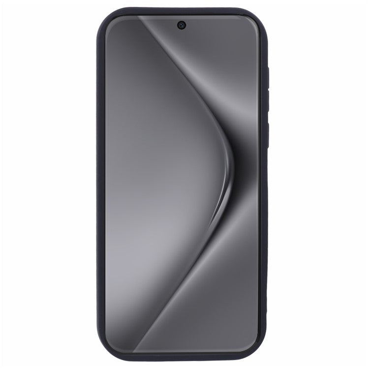 For Huawei Pura 70 Phone Case Thickened Anti-Scratch TPU Phone Cover - Black