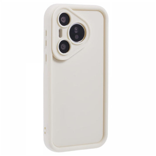 For Huawei Pura 70 Phone Case Thickened Anti-Scratch TPU Phone Cover - Beige