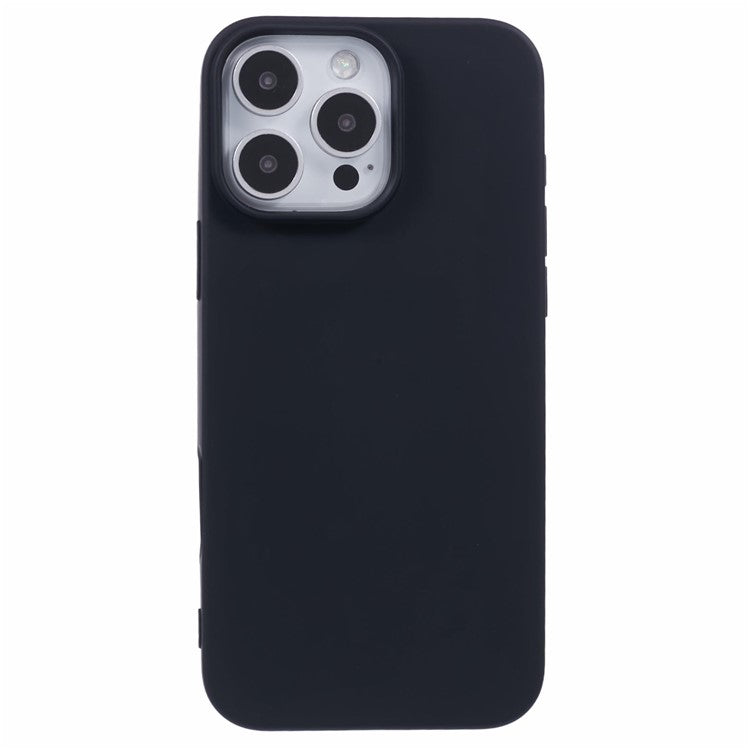 X-LEVEL For iPhone 16 Pro Case Soft TPU Phone Case with Liquid Silicone Texture - Black